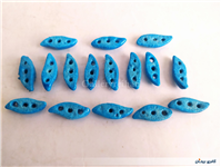 16 عدد خرمهره فیروزه ای ایرانی 