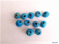 11 عدد خرمهره فیروزه ای ایرانی 