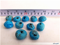 11 عدد خرمهره فیروزه ای ایرانی 