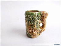 پارچ و لیوان سرامیکی قدیمی 