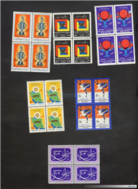 24عدد تمبر بلوکی مربوط به انقلاب سفید