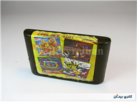 کارتریج بازی کنسول سگا SEGA قدیمی 4 لبه 