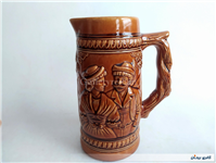 پارچ و لیوان سرامیکی قدیمی