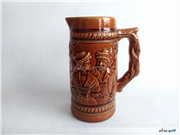 پارچ و لیوان سرامیکی قدیمی