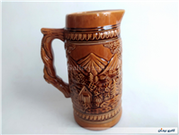 پارچ و لیوان سرامیکی قدیمی