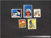 5 عدد تمبر مختلف مربوط به کشور استرالیا 