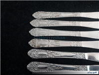 6 عدد چاقوی قدیمی STAINLESS با طرح زیبا 
