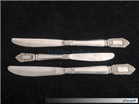 3 عدد چاقوی قدیمی STAINLESS مدل کتیبه ای
