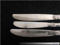 3 عدد چاقوی قدیمی STAINLESS مدل کتیبه ای