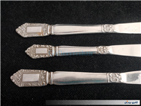 3 عدد چاقوی قدیمی STAINLESS مدل کتیبه ای