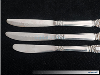 3 عدد چاقوی قدیمی STAINLESS مدل کتیبه ای