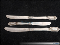 3 عدد چاقوی قدیمی STAINLESS مدل کتیبه ای