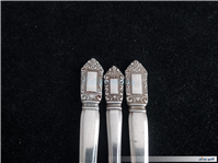 3 عدد چاقوی قدیمی STAINLESS مدل کتیبه ای