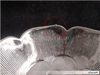 کاسه میوه خوری طرح گل زیبا و خاص