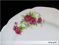 دیوارکوب چینی گل سرخی قدیمی KPM
