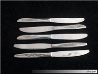 5 عدد چاقوی قدیمی STAINLESS با طرح گندم 