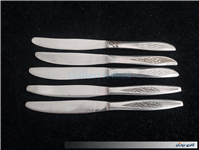 5 عدد چاقوی قدیمی STAINLESS با طرح گندم 