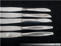 5 عدد چاقوی قدیمی STAINLESS با طرح گندم 
