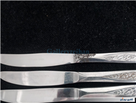 5 عدد چاقوی قدیمی STAINLESS با طرح گندم 