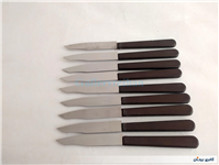 9 عدد چاقوی قدیمی STAINLESS با دسته خاص
