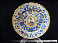دیوارکوب قدیمی نقاشی کاردست قلم آبی جدید