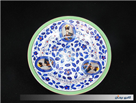 دیوارکوب قدیمی نقاشی کاردست قلم آبی جدید