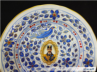 دیوارکوب قدیمی نقاشی کاردست قلم آبی جدید 