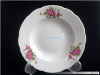 دیوارکوب چینی گل سرخی قدیمی