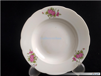 دیوارکوب چینی گل سرخی قدیمی