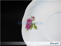 دیوارکوب یا زیر فنجانی گل سرخی قدیمی