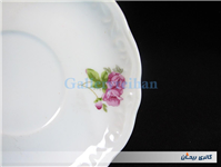 دیوارکوب یا زیر فنجانی گل سرخی قدیمی