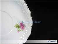 دیوارکوب یا زیرفنجانی گل سرخی قدیمی