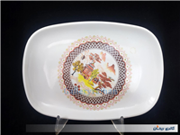 دیس قدیمی ملامین طرح زیبا ژاپنی