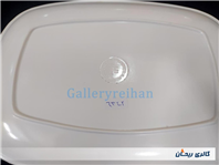 جفت دیس قدیمی ملامین طرح گل