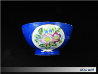 کاسه چینی قدیمی ژاپنی طرح گل 