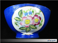 کاسه چینی قدیمی ژاپنی طرح گل 