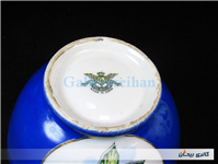 کاسه چینی قدیمی ژاپنی طرح گل 
