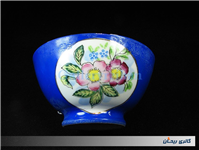 کاسه چینی قدیمی ژاپنی طرح گل 
