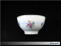 کاسه روسی قدیمی طرح گل زیبا 