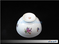 کاسه روسی قدیمی طرح گل زیبا 