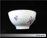 کاسه روسی قدیمی طرح گل زیبا 