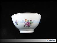 کاسه روسی قدیمی طرح گل زیبا 
