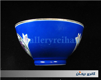 کاسه لاجوردی روسی کاردست و بسیار زیبا 