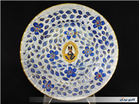 دیوارکوب قدیمی نقاشی کاردست قلم آبی جدید
