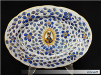 دیوارکوب قدیمی نقاشی کاردست قلم آبی جدید