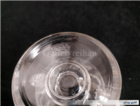 قندان شیشه ای قدیمی سوگا طرح خاص