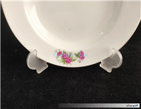 دیوارکوب چینی گل سرخی قدیمی