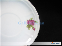 دیوارکوب یا زیرفنجانی گل سرخی قدیمی 