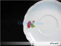 دیوارکوب یا زیرفنجانی گل سرخی قدیمی 