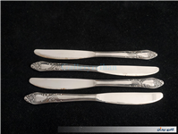 4 عدد چاقوی قدیمی STAINLESS با طرح خاص